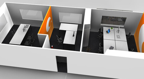 Les bureaux en 3D
