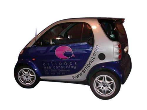 Smart aux couleurs d'Artionet